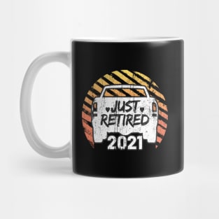 Just Retired 2021 Mug